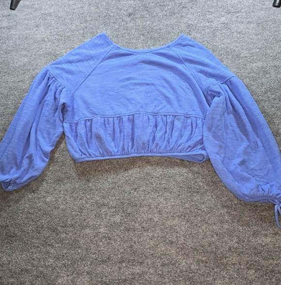 aerie Sweaters - Aeire blue Crop sweater Sz XS